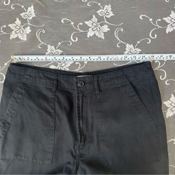 Aritzia Golden By TNA Cotton Lyocell Blend Joggers Black Sz 6 - Picture 12 of 14